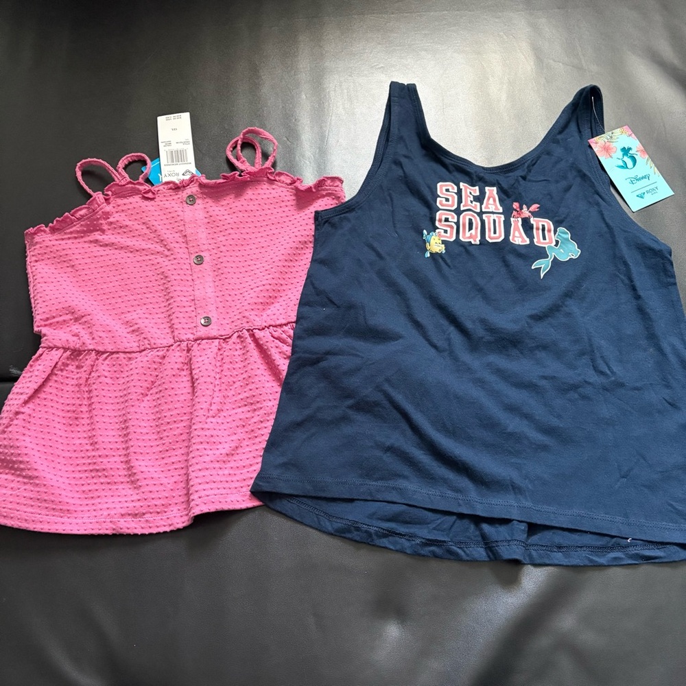 NWT Roxy tank Set Girls Size Large